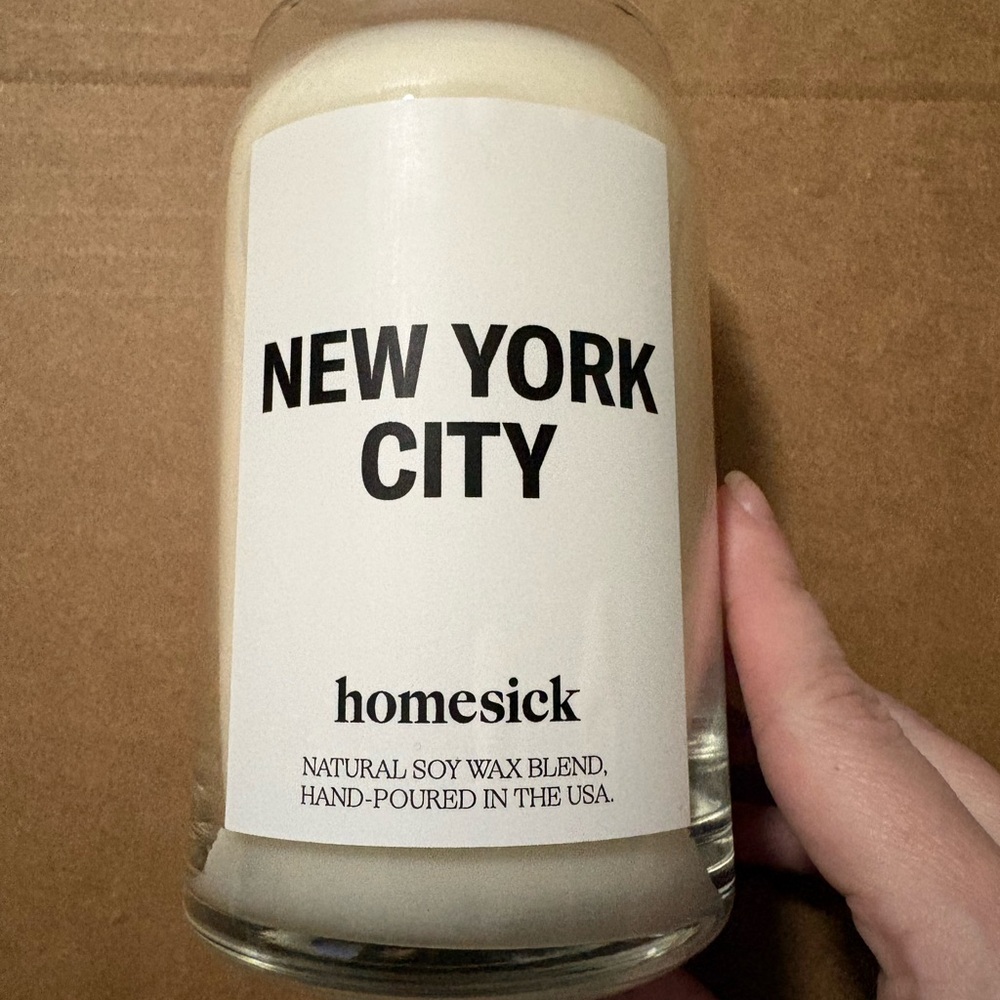 NIB New York City Candle by Homesick